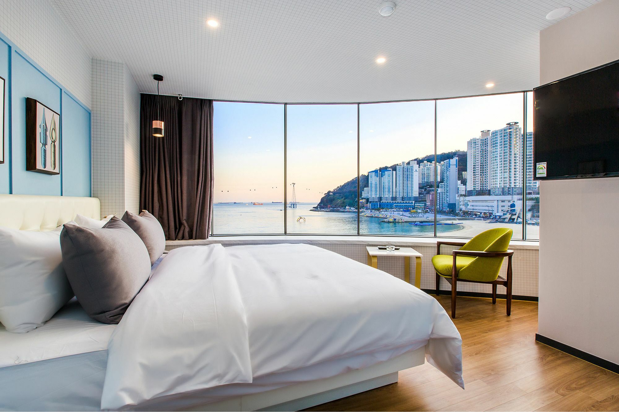 Brown-Dot Hotel Songdo Puszan Kültér fotó